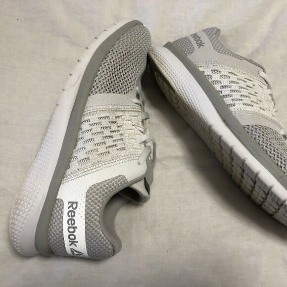 Reebok Shoes - REEBOK Womens MEMORY TECH LT White Gray ATHLETIC SHOE Running Sneaker Sz 8.5.